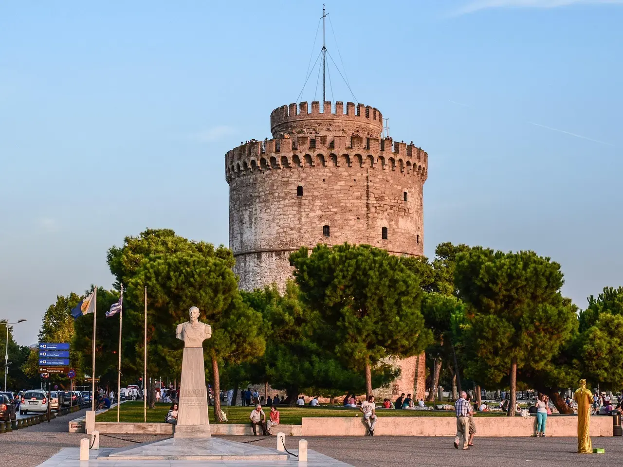 Hvordan er vejret i Thessaloniki i uge 7?