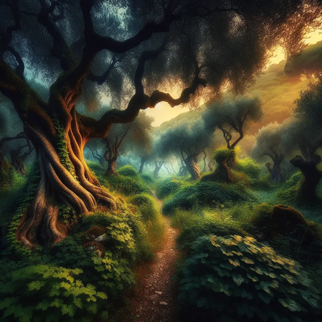 Hjælp til Græsk Skov i krydsord