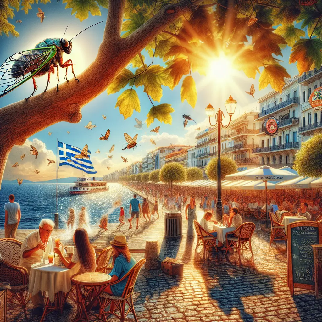 Hvordan er vejret i Thessaloniki i august?